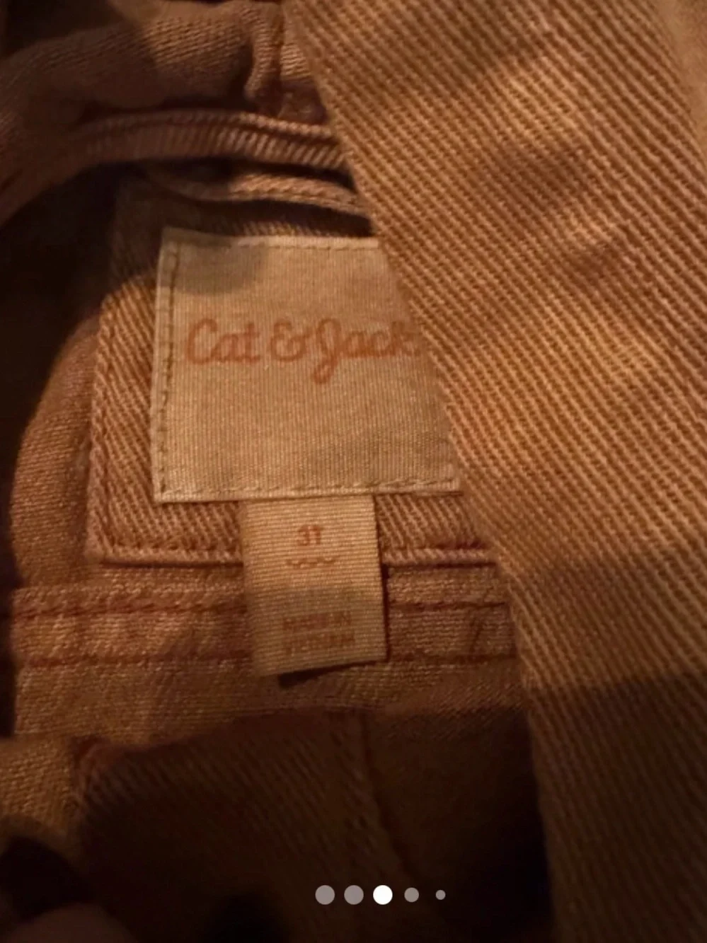 Cat & Jack Hooded Utility Jacket - Rust Brown
